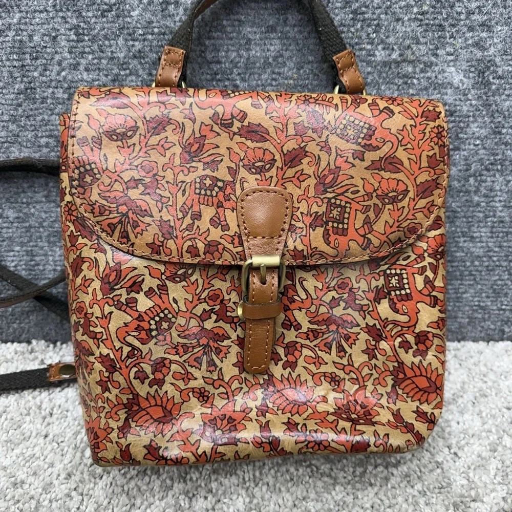 Patricia‎ Nash backpack purse bag India collection elephants floral